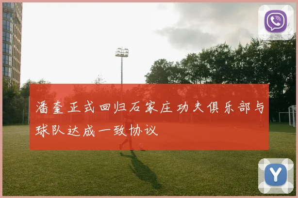潘奎正式回归石家庄功夫俱乐部与球队达成一致协议